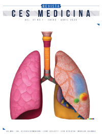 Portada Revista CES Medicina Vol 37 no. 1 2023