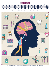 					Ver Vol. 35 Núm. 1 (2022): CES Odontología
				