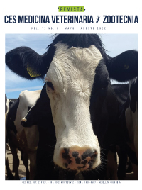 Portada Revista CES MVZ Vol 17 no. 2 2022