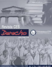 Portada Revista CES Derecho 12(1) 2021