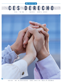 Portada Revista CES Derecho Vol 14 no. 1 2023