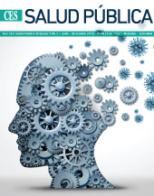 Portada Revista CES Salud Publica